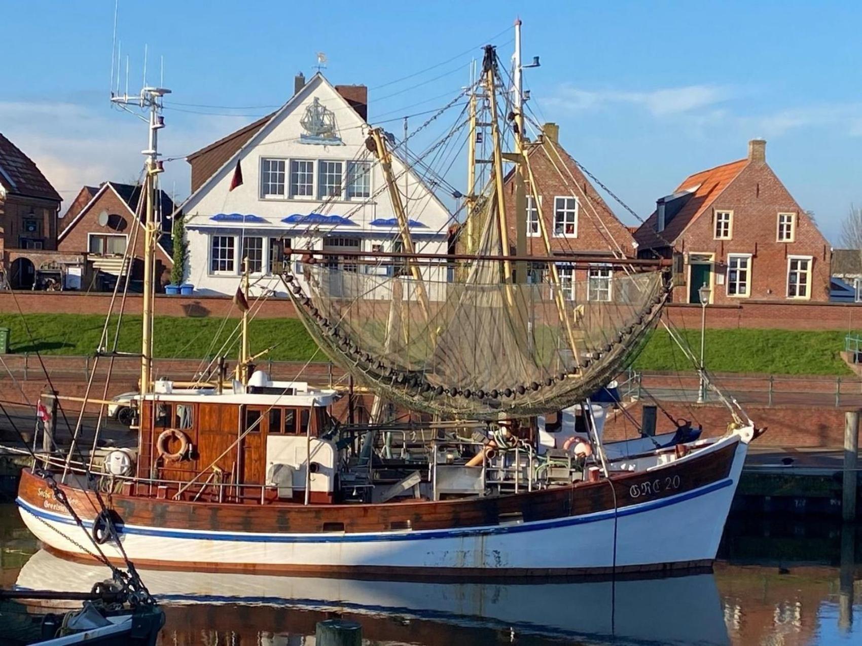 Ferienhaus Sandmann Greetsiel Krummhörn Dış mekan fotoğraf